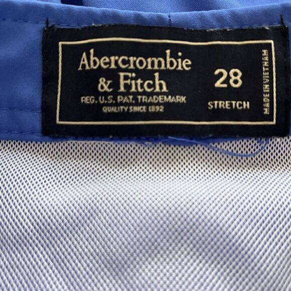 Abercrombie & Fitch Mens Royal Blue Swim Trunks Board Shorts Sz 28 Beach Mesh - Picture 7 of 8